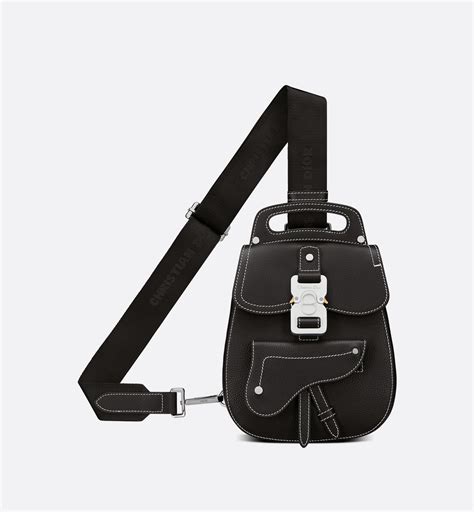 mini gallop sling bag dior|CHRISTIAN DIOR Grained Calfskin Mini Gallop Sling Bag.